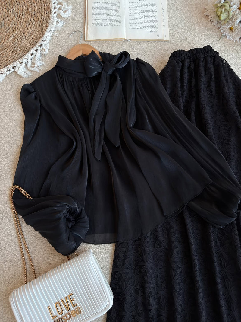 طقم أنيق بلمسة أنثوية راقية yourswomanswear